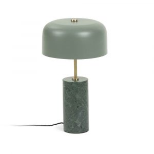 BISCANE Table lamp green metal