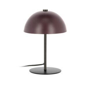 Aleyla metal table lamp  with maroon finish
