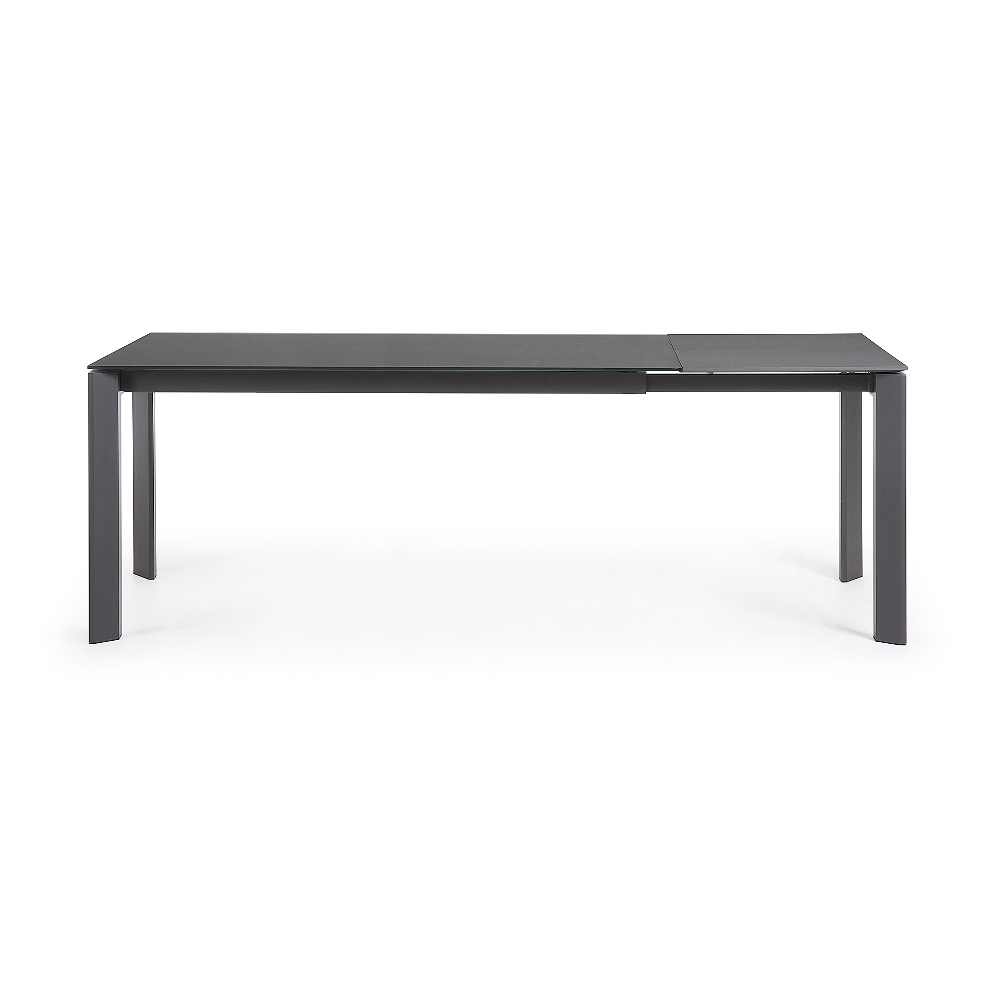 ATTA Table 160(220)x90 graphite, glass graphite