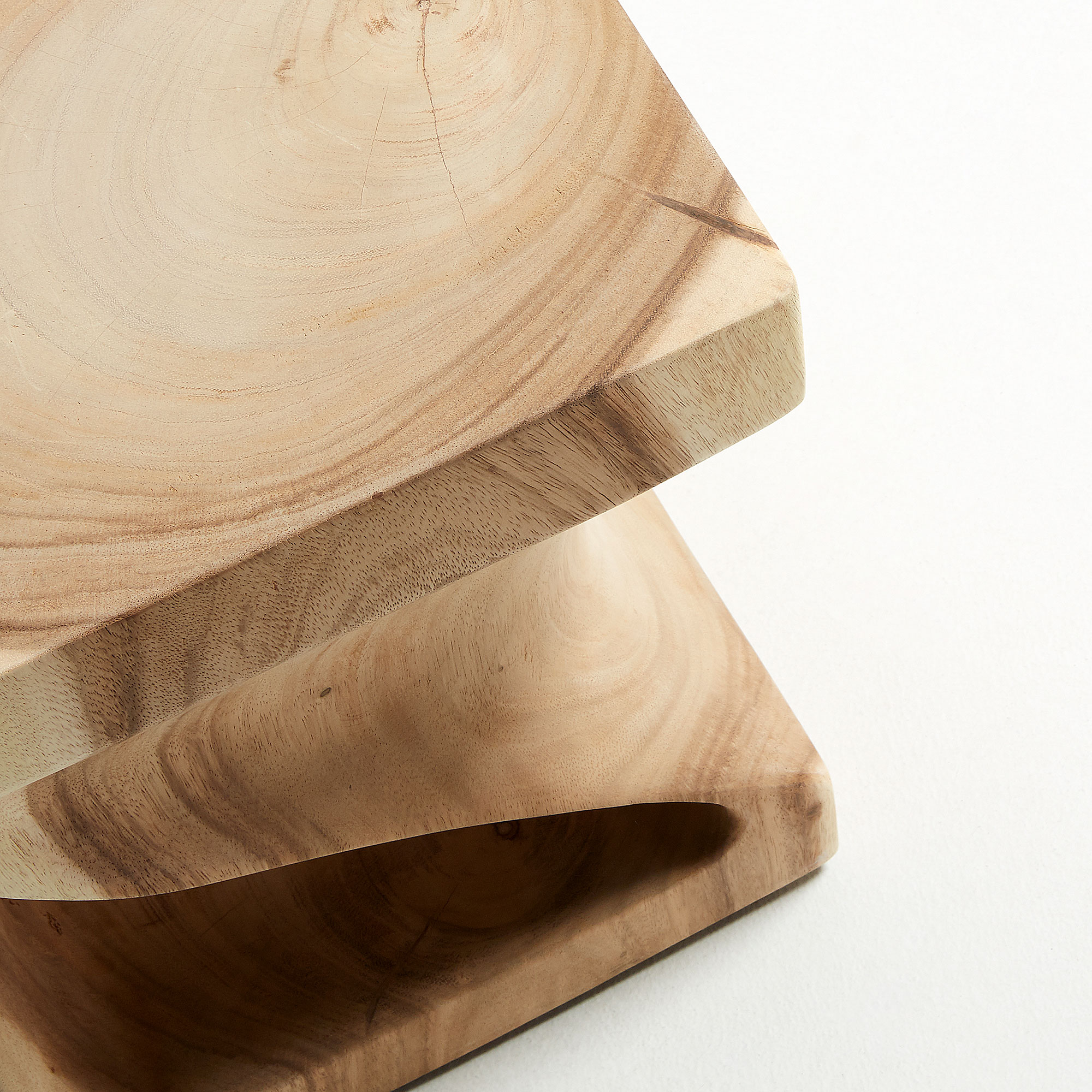 HAKON Side table mungur wood