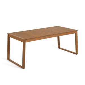 Emili solid acacia garden table, 190 x 90 cm FSC 100%