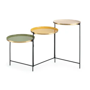 ZAIRA BLACK klub stolić D70